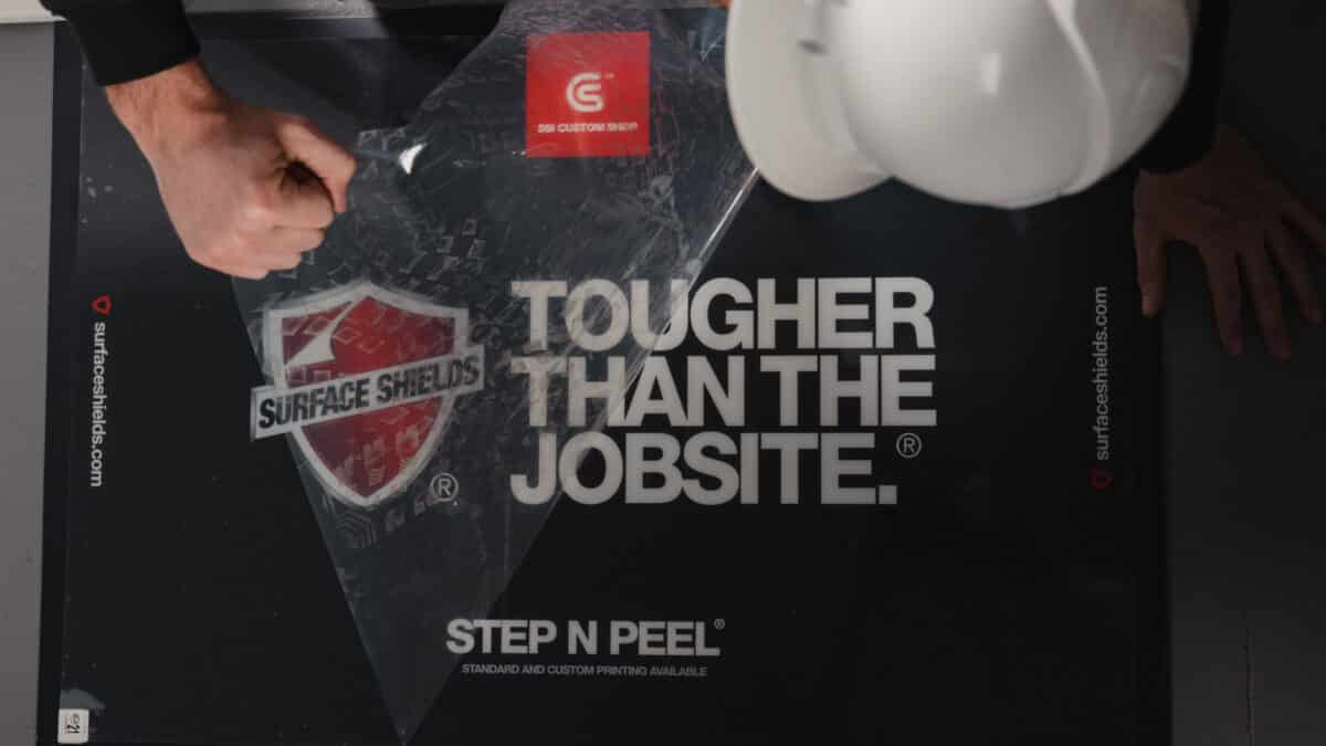 Product Highlight: Step N Peel Tacky Mat - Surface Shields