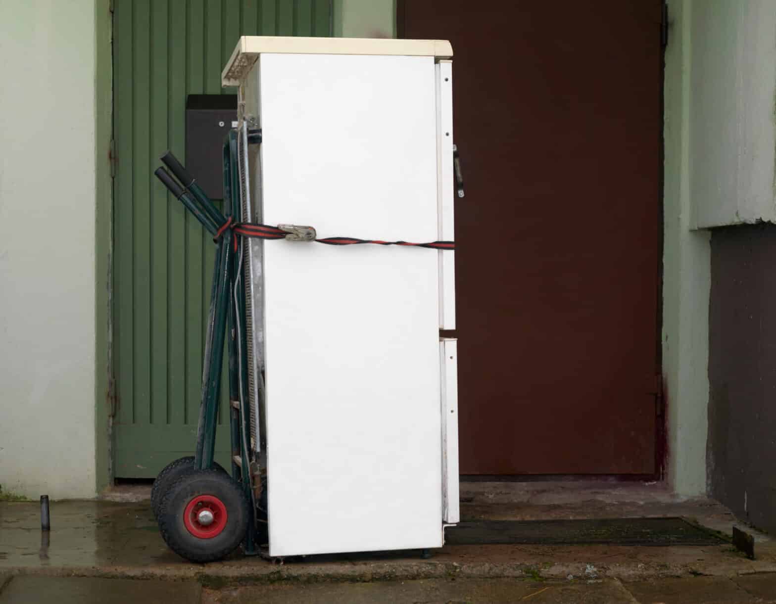 How to Move a Refrigerator with Surface Protection
